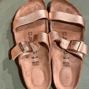 Birkenstock Papillio Rose Gold Sandals
